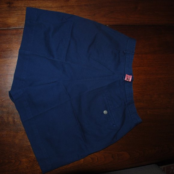 Liz Clairborne Navy Walking Shorts - Picture 5 of 5